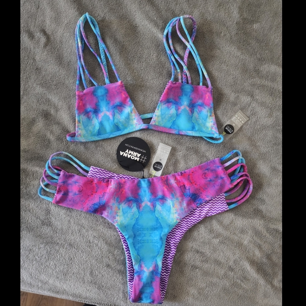 Moana bikini Poppy Pippy, M top, XL bottom
